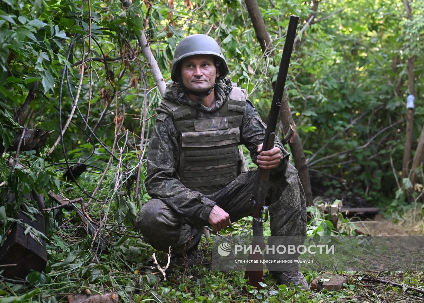 Боевая работа гаубицы "Гиацинт-Б" группировки войск "Центр" на Красноармейском направлении СВО