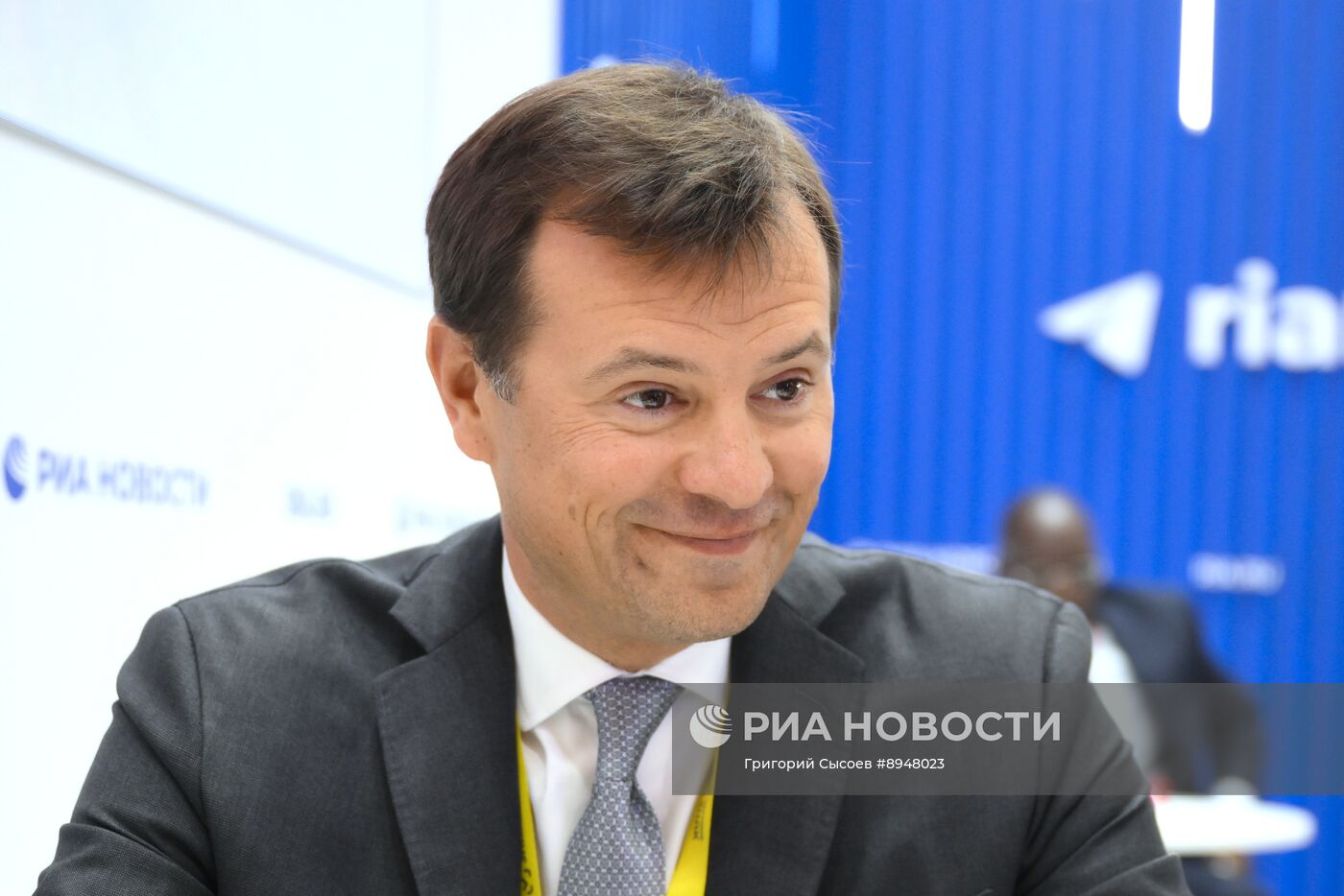 ПМЭФ-2025. Стенд РИА Новости и студия радио Sputnik