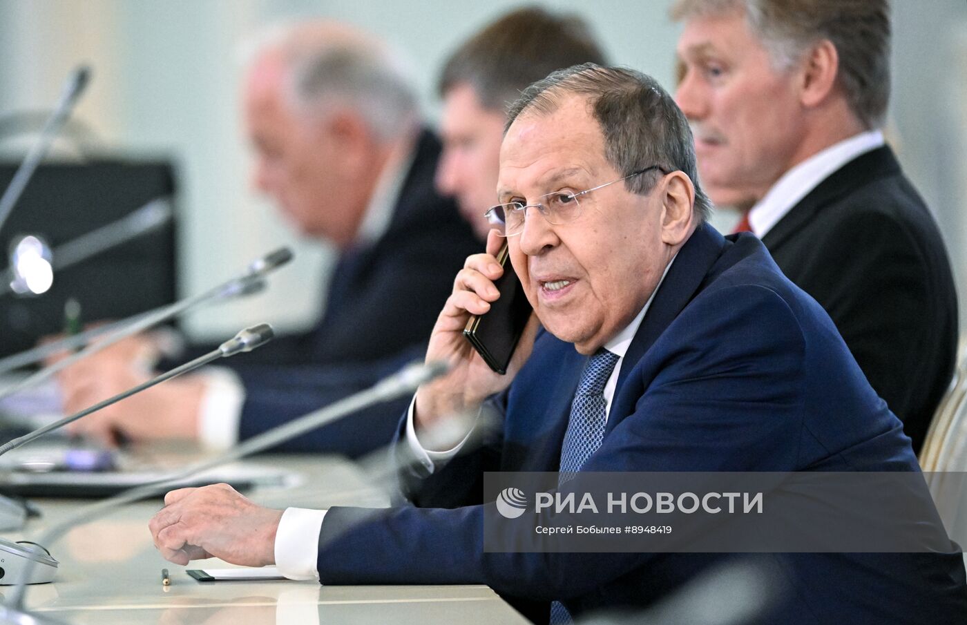 Президент Владимир Путин встретился с вице-президентом ЮАР Полом Машатиле