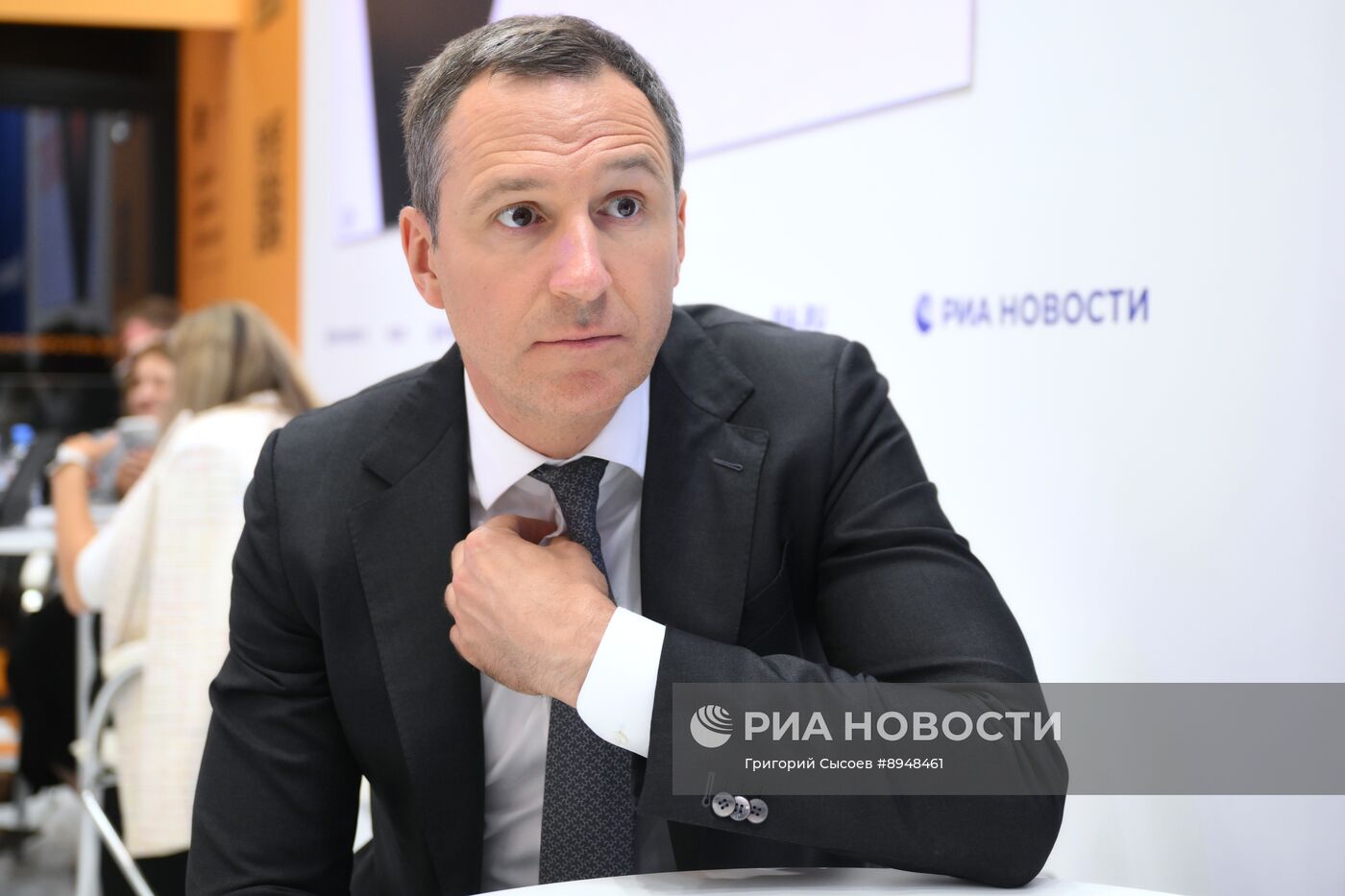 ПМЭФ-2025. Стенд РИА Новости и студия радио Sputnik