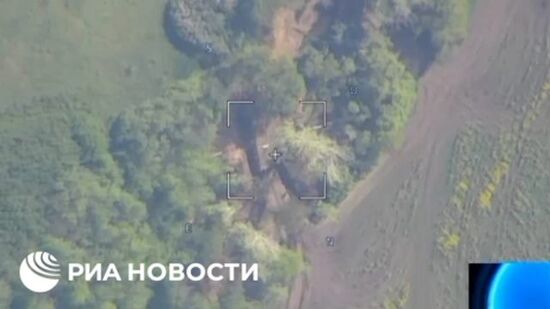 Уничтожение танка Т-72 ВСУ вблизи Новогеоргиевки Днепропетровской области