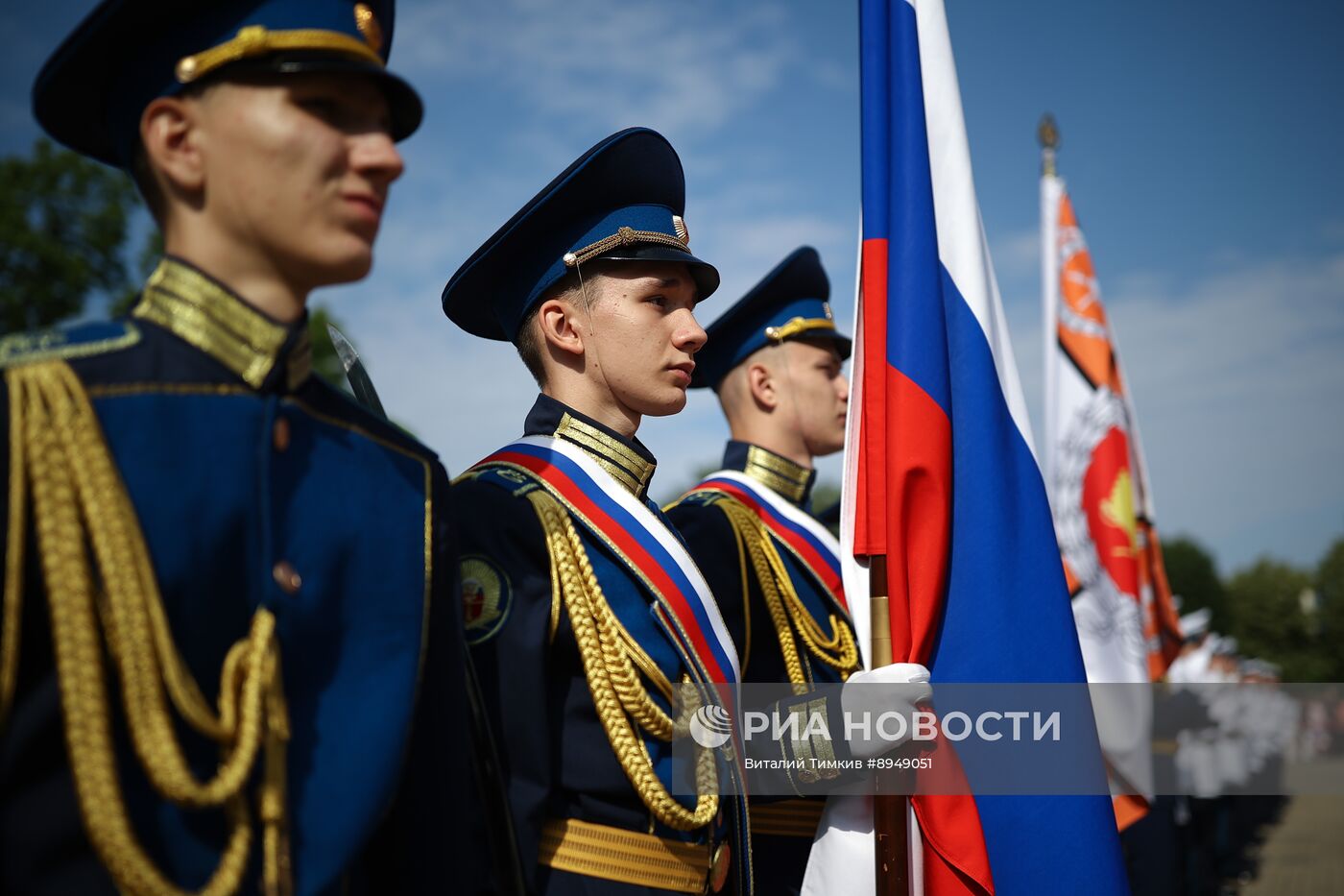 Выпуск курсантов Краснодарского президентского кадетского училища
