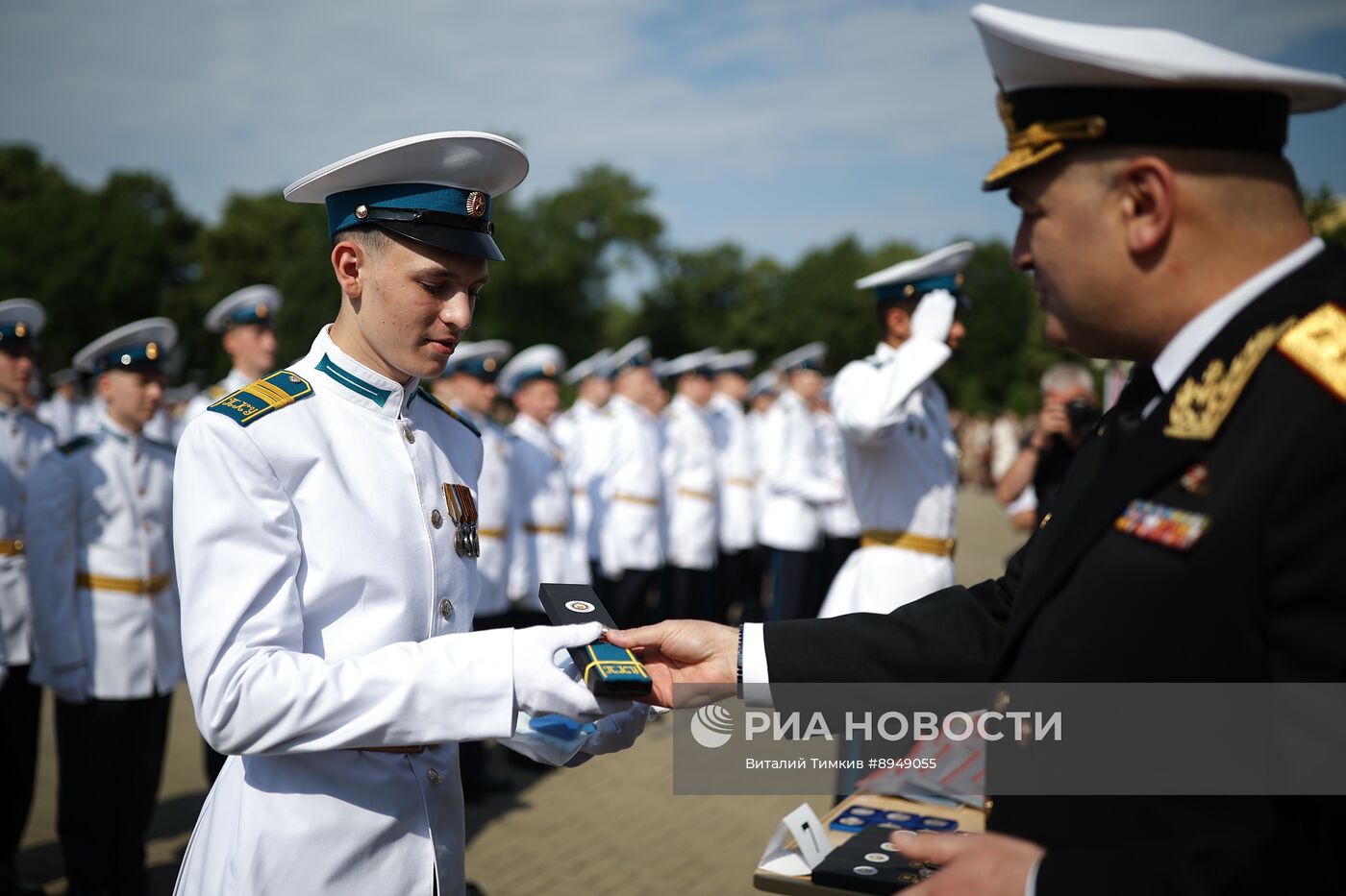 Выпуск курсантов Краснодарского президентского кадетского училища
