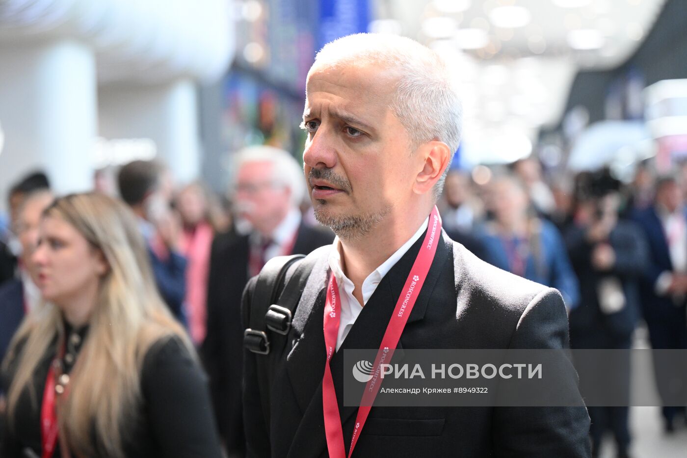 ПМЭФ-2025. Сбор гостей перед началом пленарного заседания