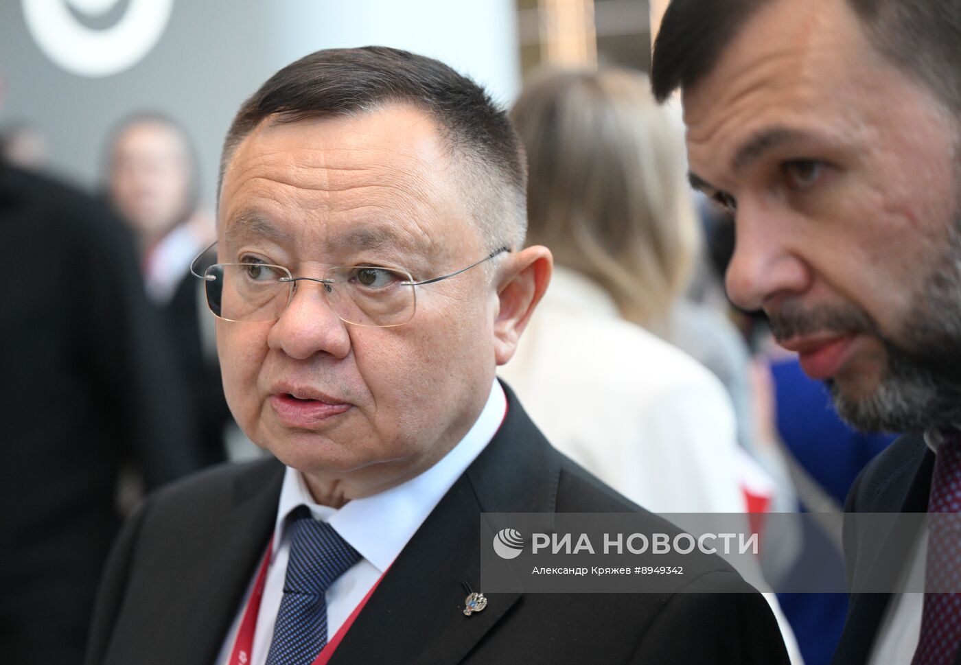 ПМЭФ-2025. Сбор гостей перед началом пленарного заседания