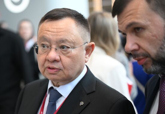 ПМЭФ-2025. Сбор гостей перед началом пленарного заседания