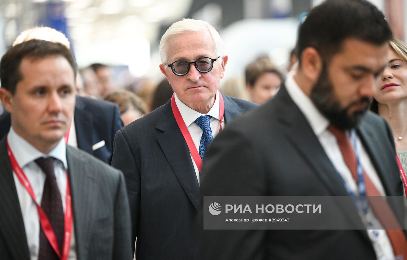 ПМЭФ-2025. Сбор гостей перед началом пленарного заседания