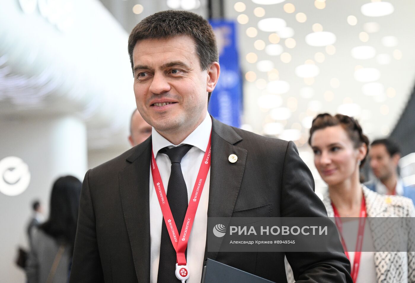 ПМЭФ-2025. Сбор гостей перед началом пленарного заседания