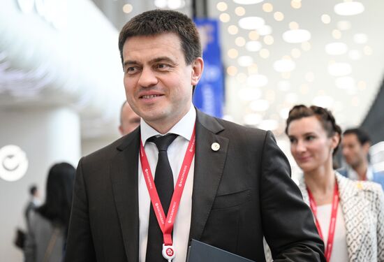 ПМЭФ-2025. Сбор гостей перед началом пленарного заседания