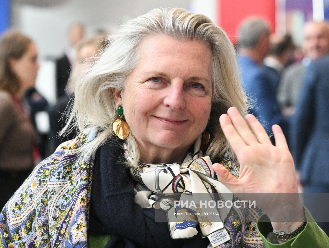 ПМЭФ-2025. Сбор гостей перед началом пленарного заседания