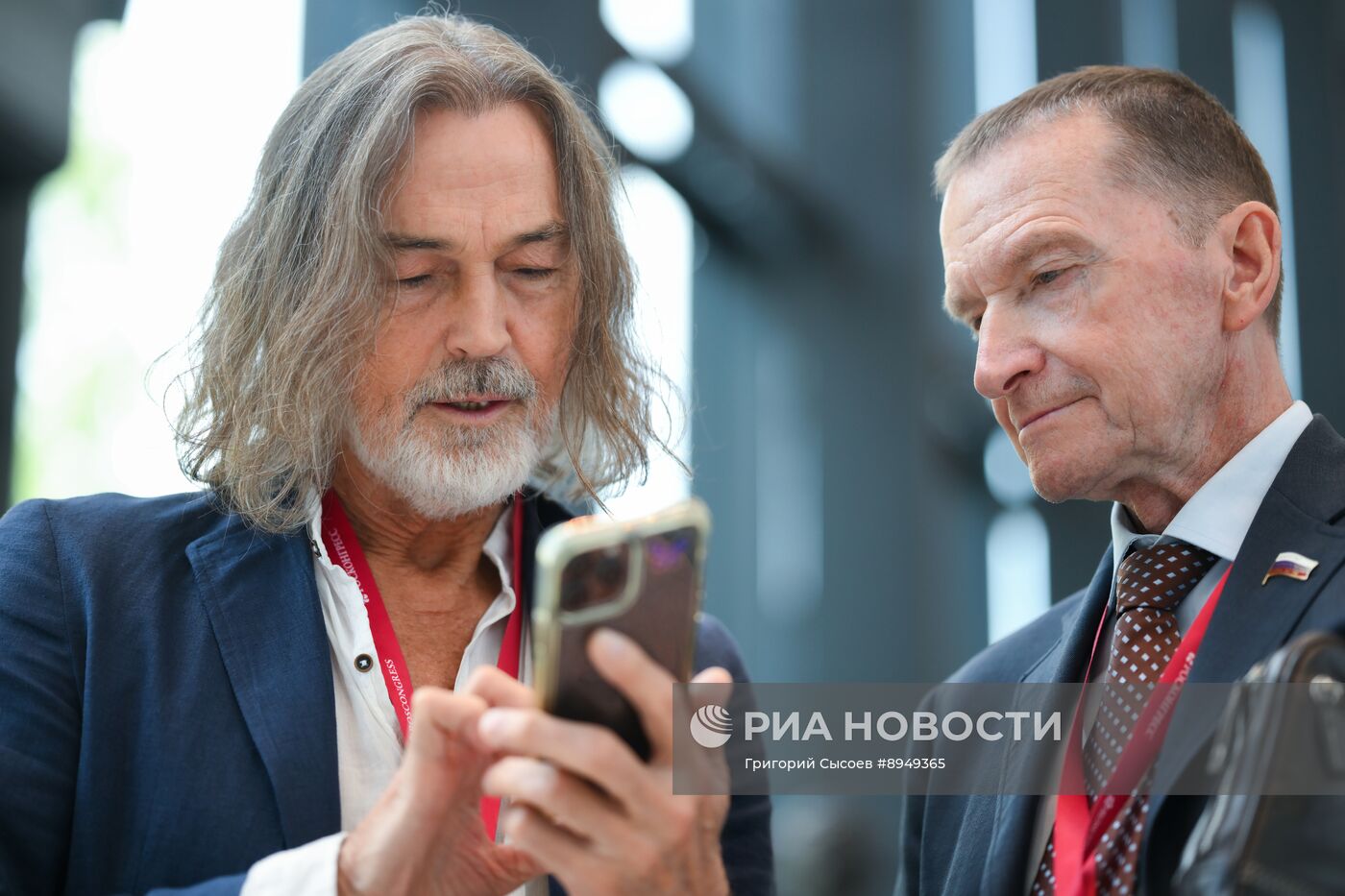 ПМЭФ-2025. Сбор гостей перед началом пленарного заседания