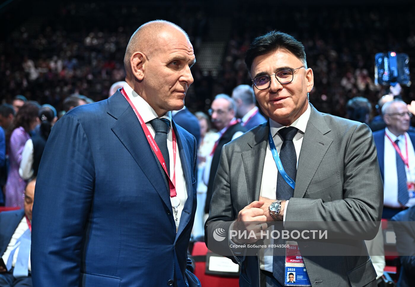 ПМЭФ-2025. Сбор гостей перед началом пленарного заседания