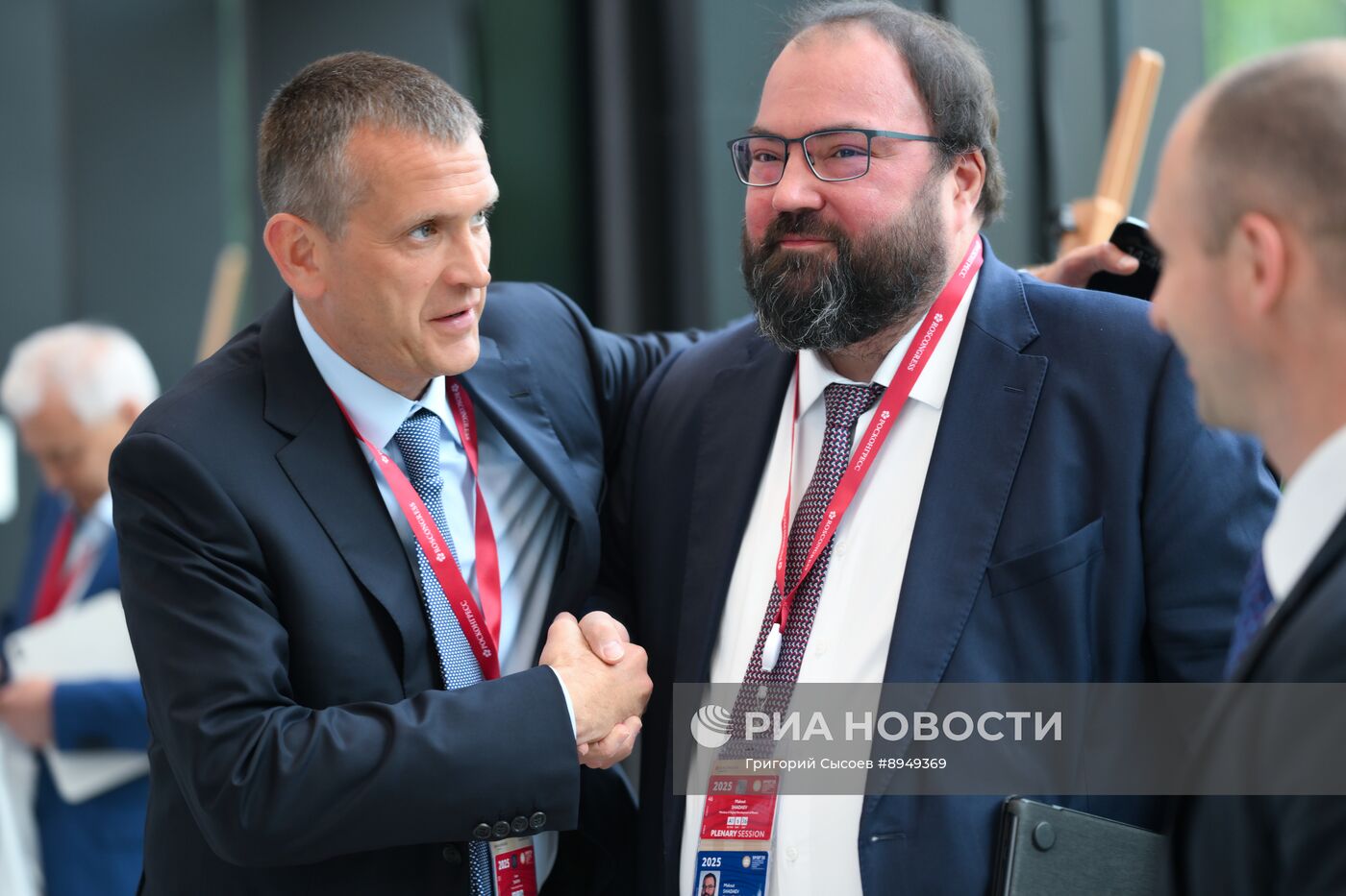 ПМЭФ-2025. Сбор гостей перед началом пленарного заседания