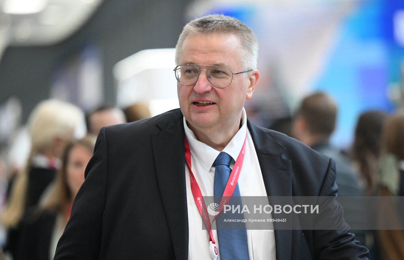 ПМЭФ-2025. Сбор гостей перед началом пленарного заседания