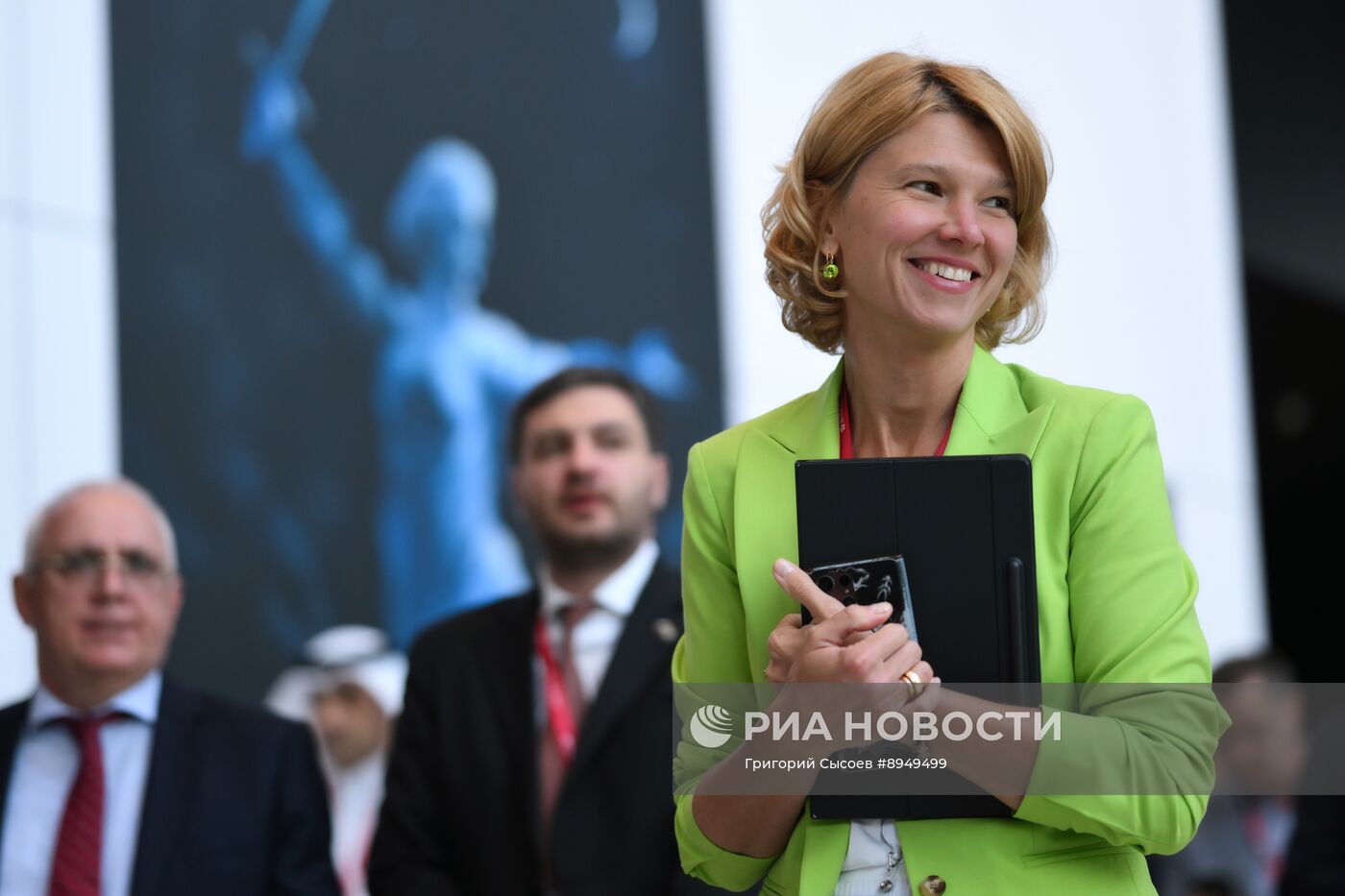 ПМЭФ-2025. Сбор гостей перед началом пленарного заседания