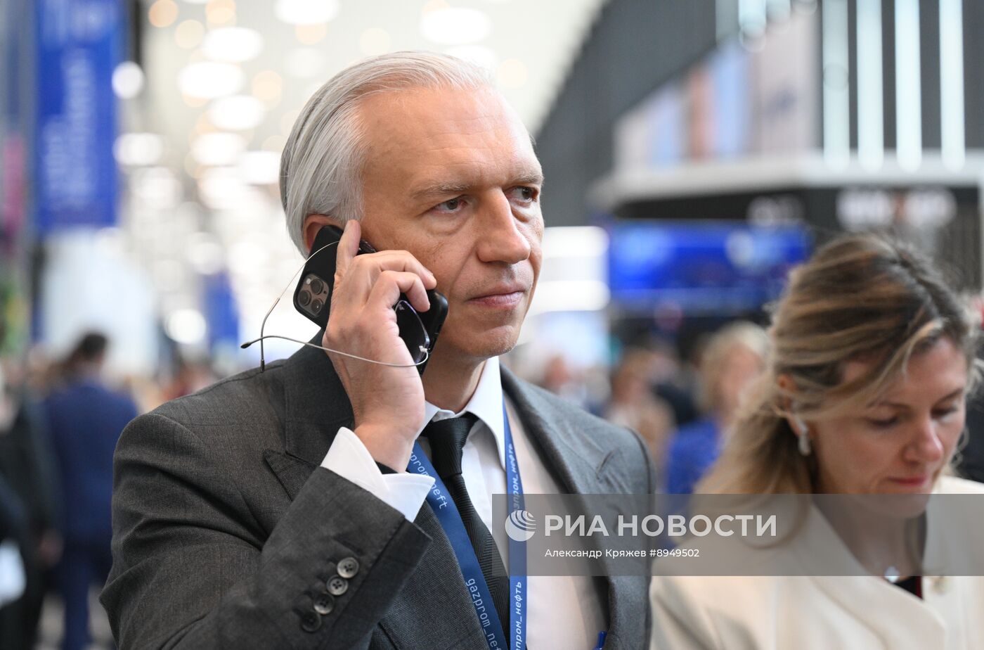 ПМЭФ-2025. Сбор гостей перед началом пленарного заседания