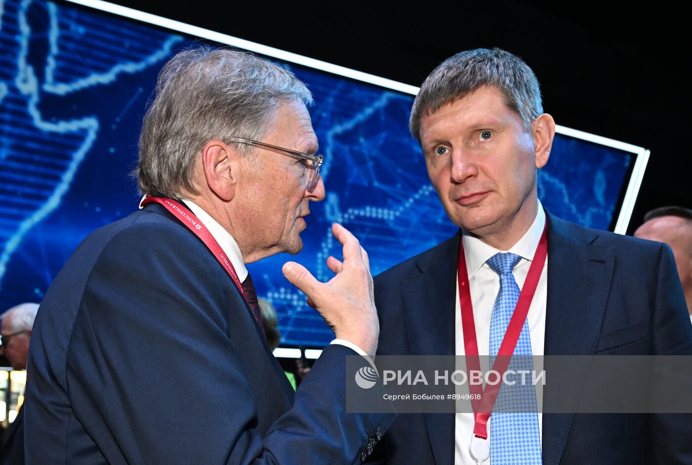 ПМЭФ-2025. Сбор гостей перед началом пленарного заседания