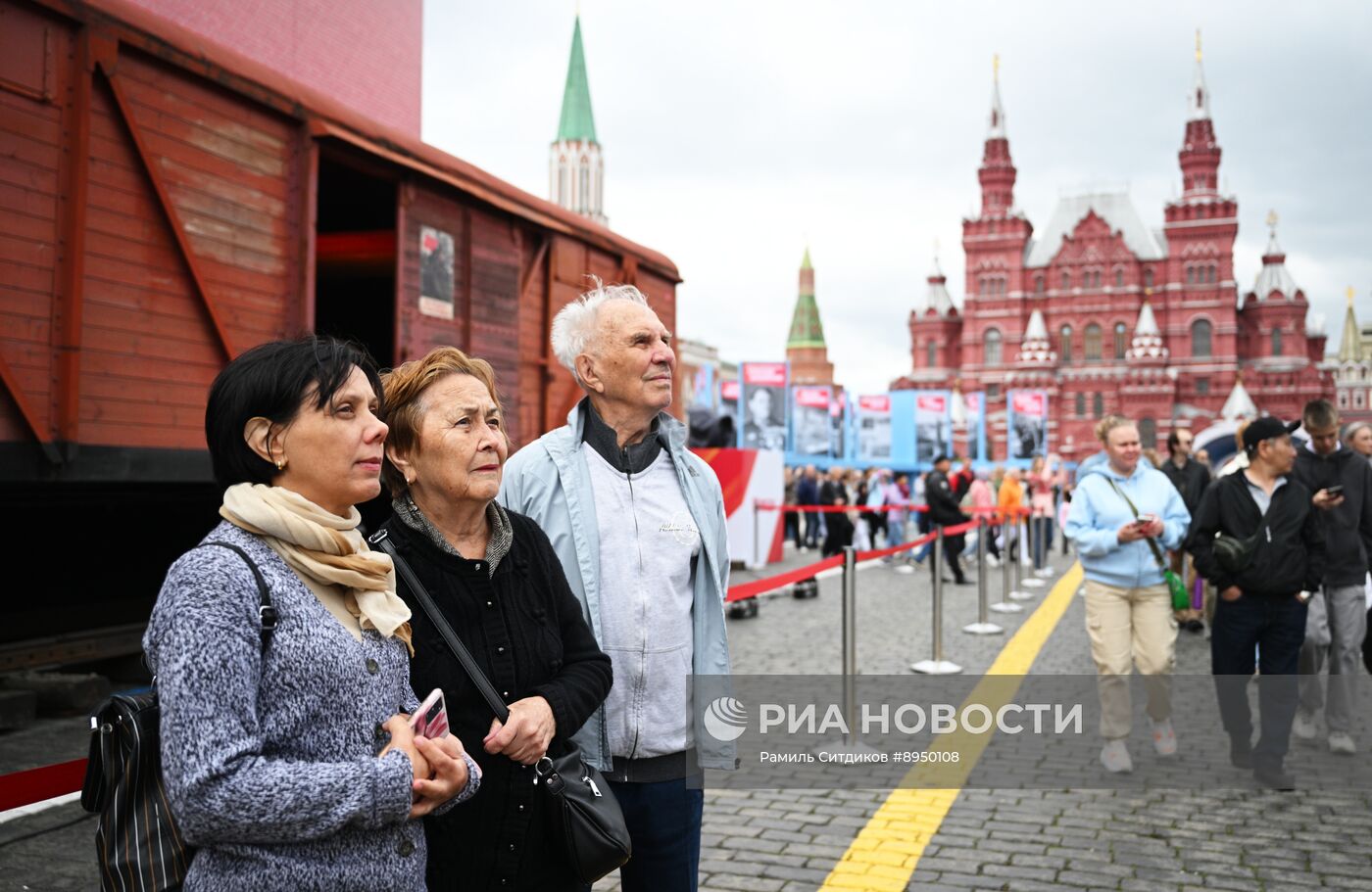 Иммерсивный музей под открытым небом на Красной площади