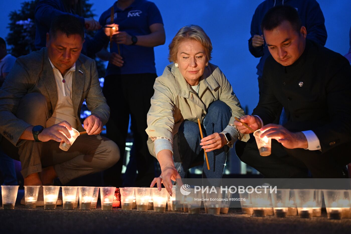 Акция "Огненные картины войны"