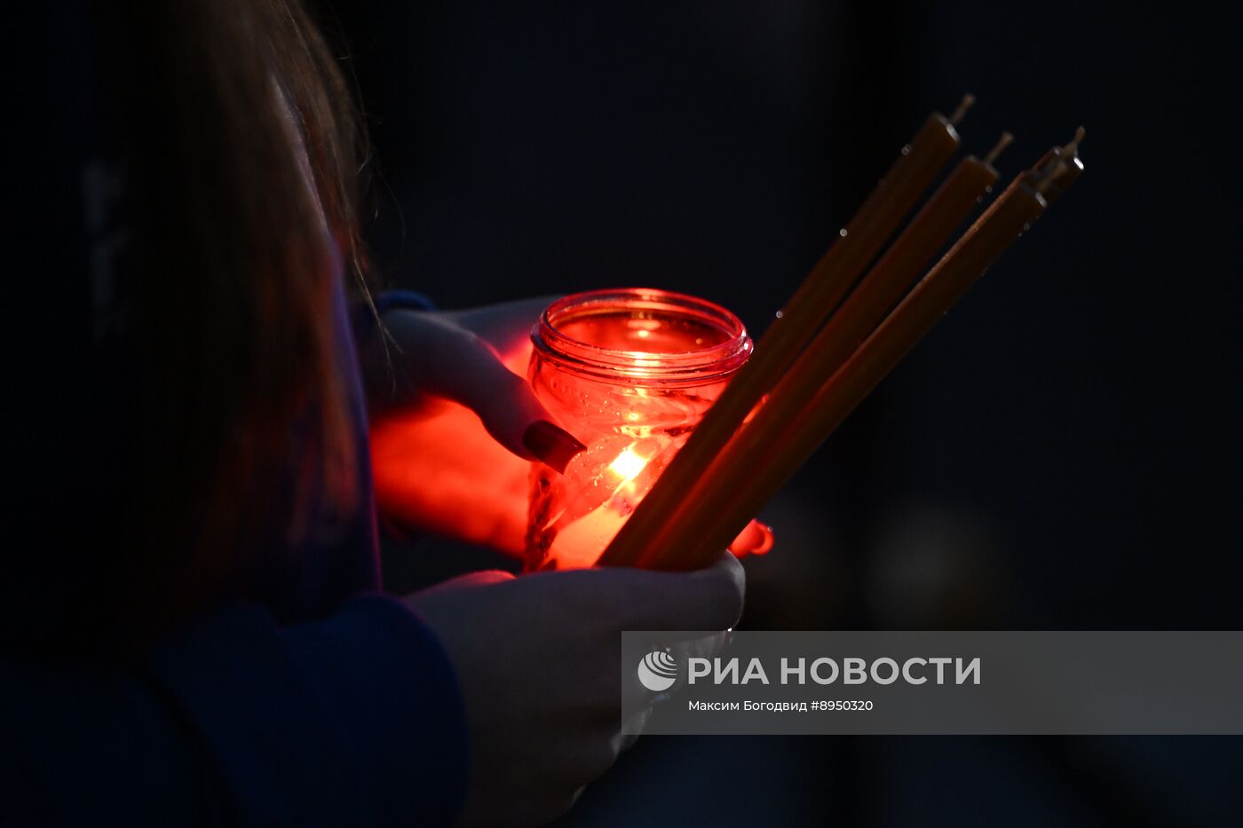 Акция "Огненные картины войны"