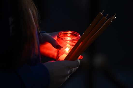 Акция "Огненные картины войны"