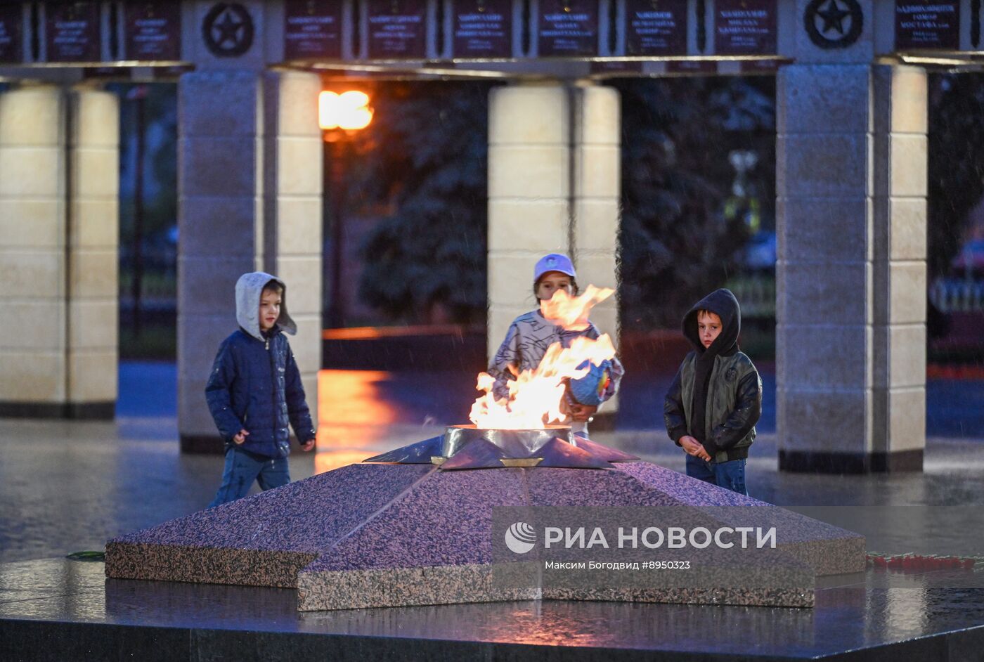 Акция "Огненные картины войны"