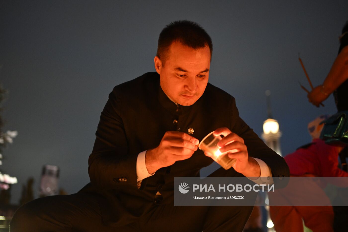 Акция "Огненные картины войны"