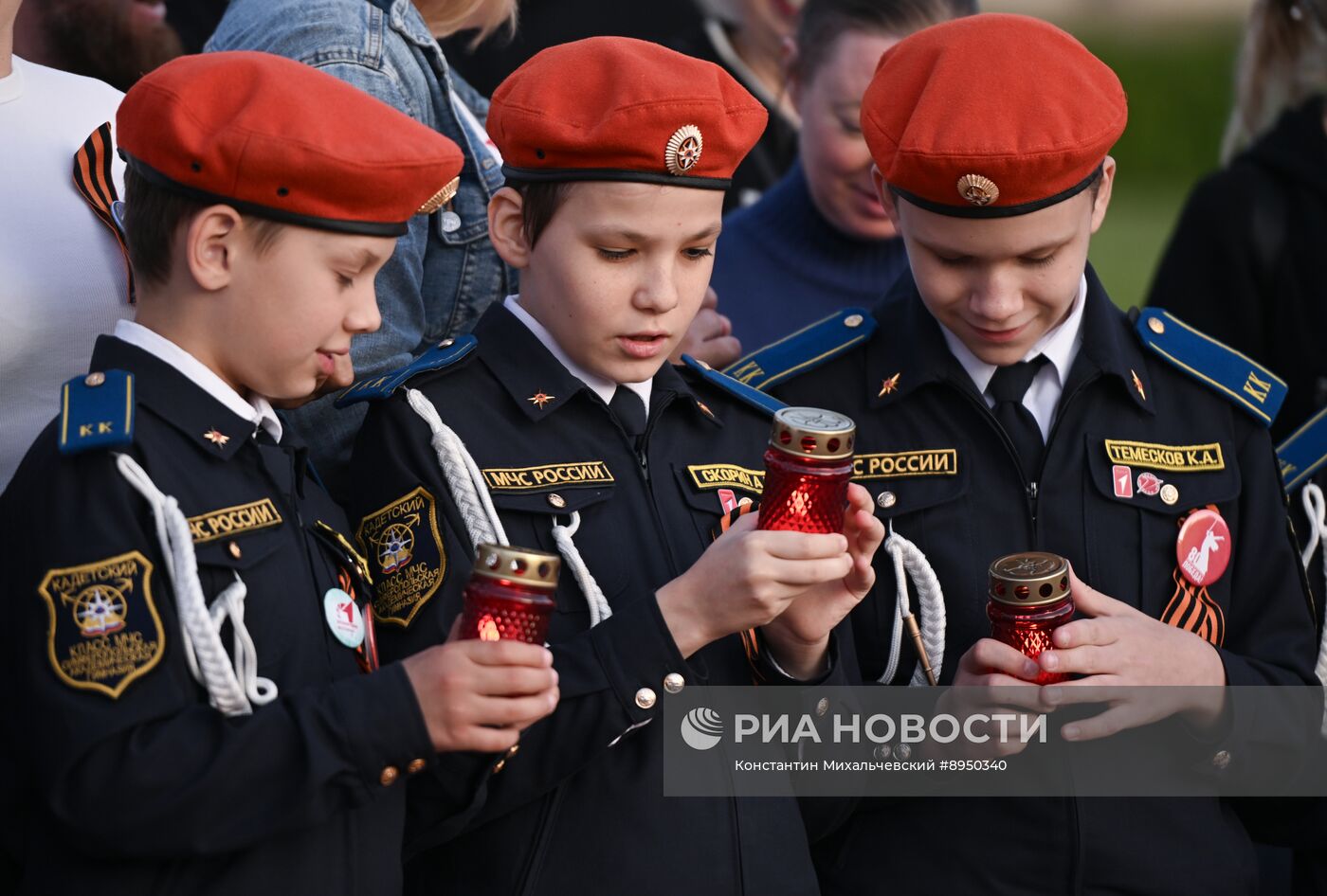 Акция "Огненные картины войны"