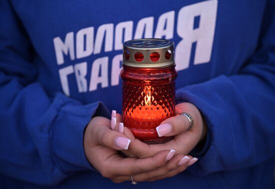 Акция "Огненные картины войны"