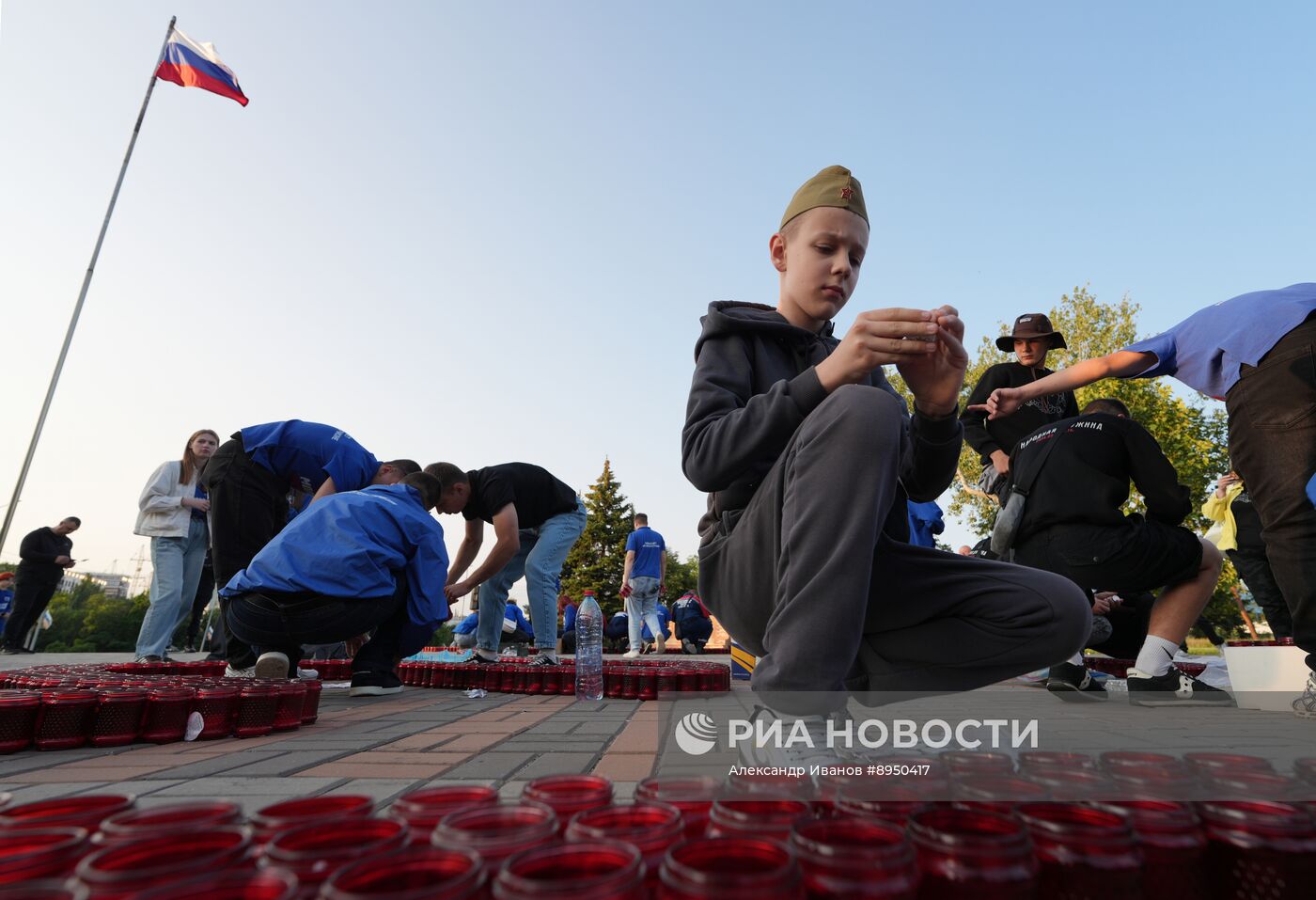Мероприятия в России в День памяти и скорби