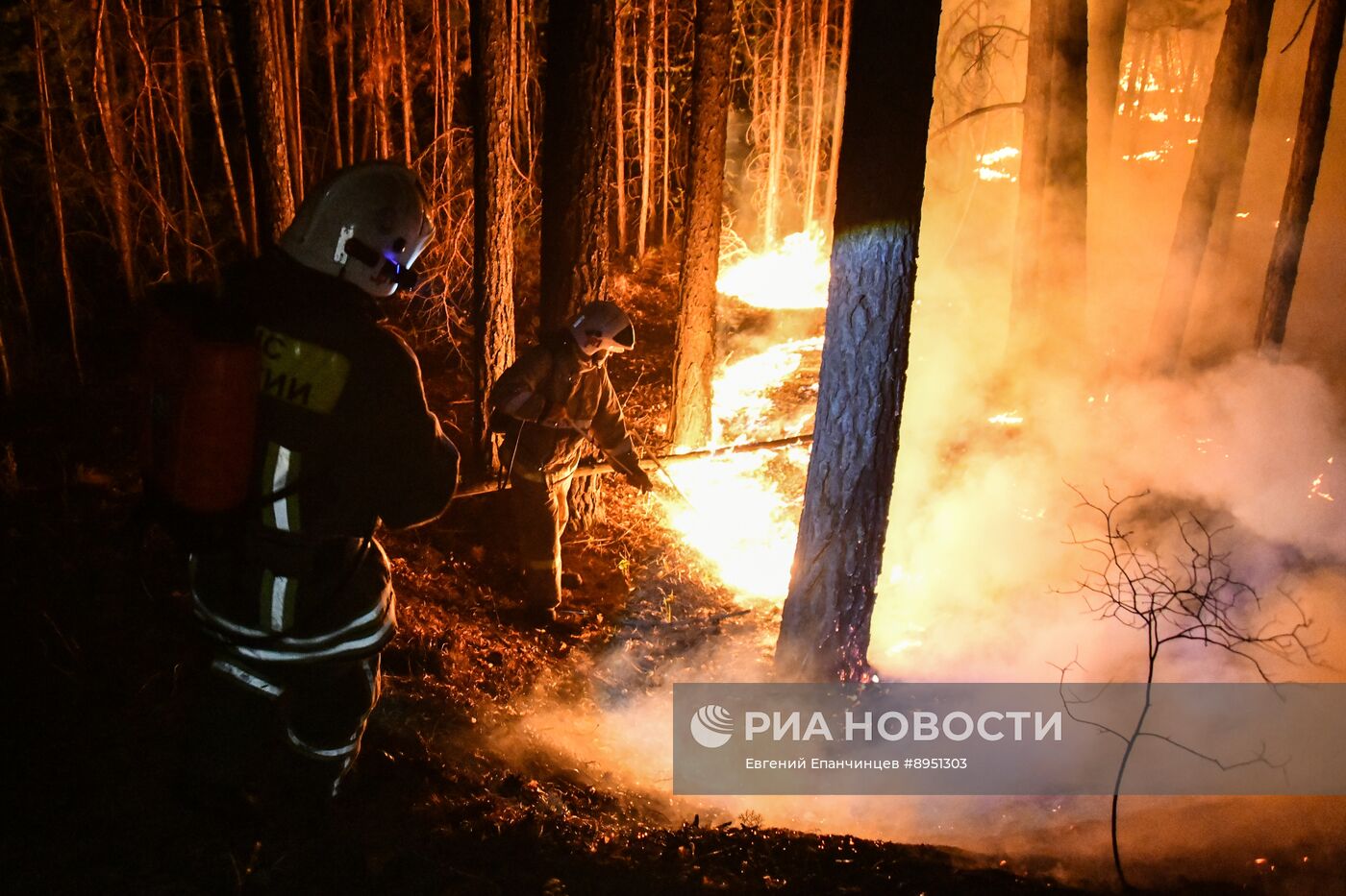 Природные пожары в Забайкальском крае