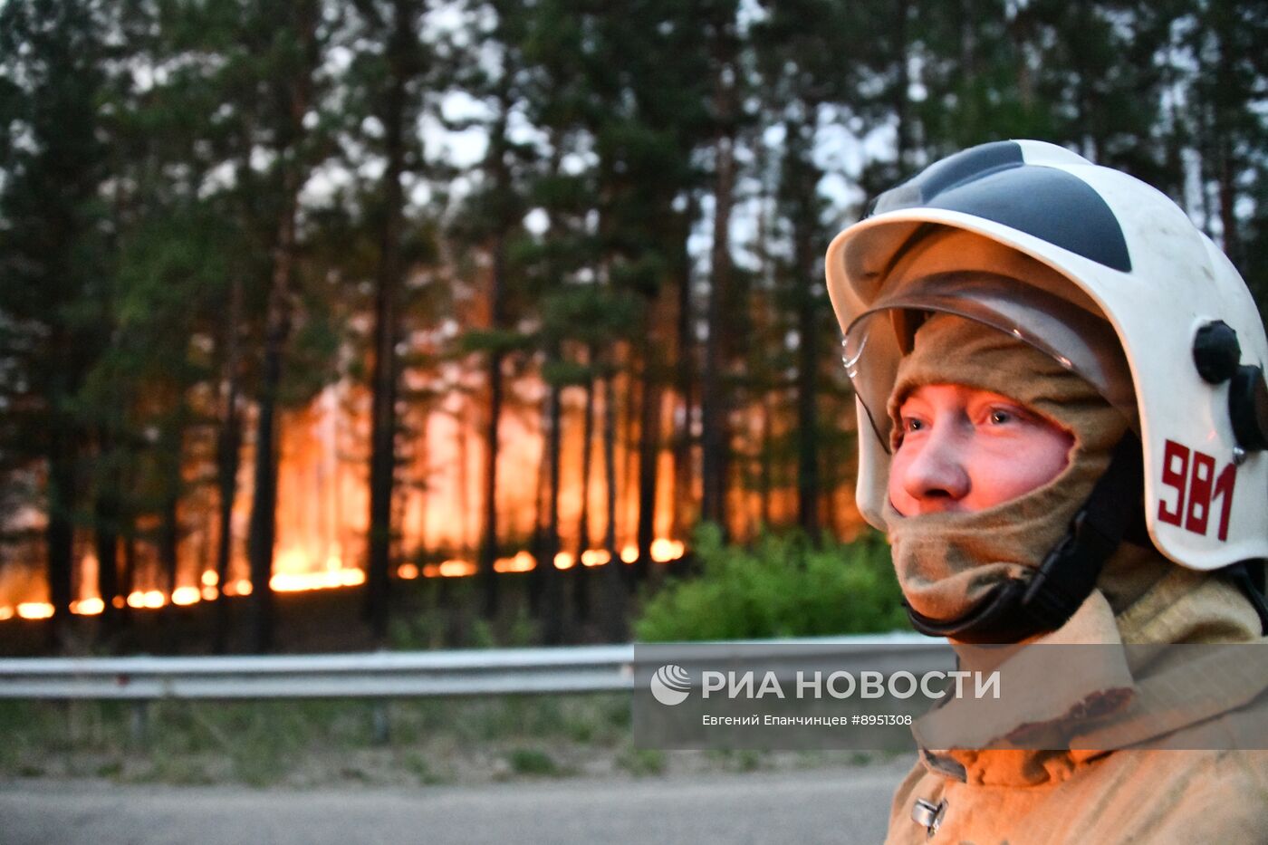 Природные пожары в Забайкальском крае