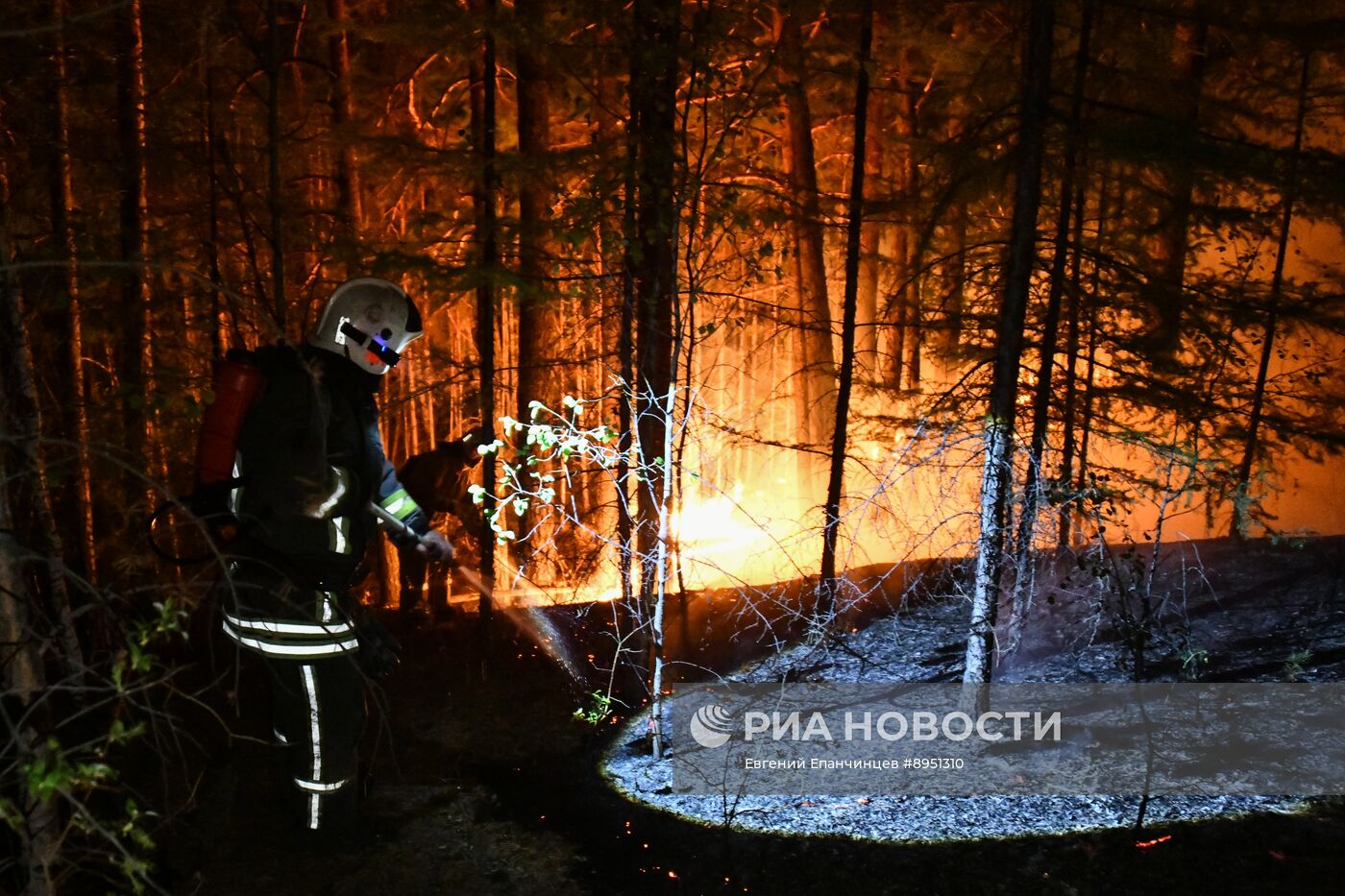 Природные пожары в Забайкальском крае