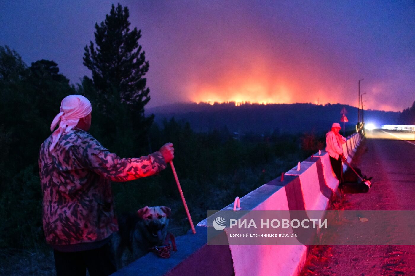 Природные пожары в Забайкальском крае