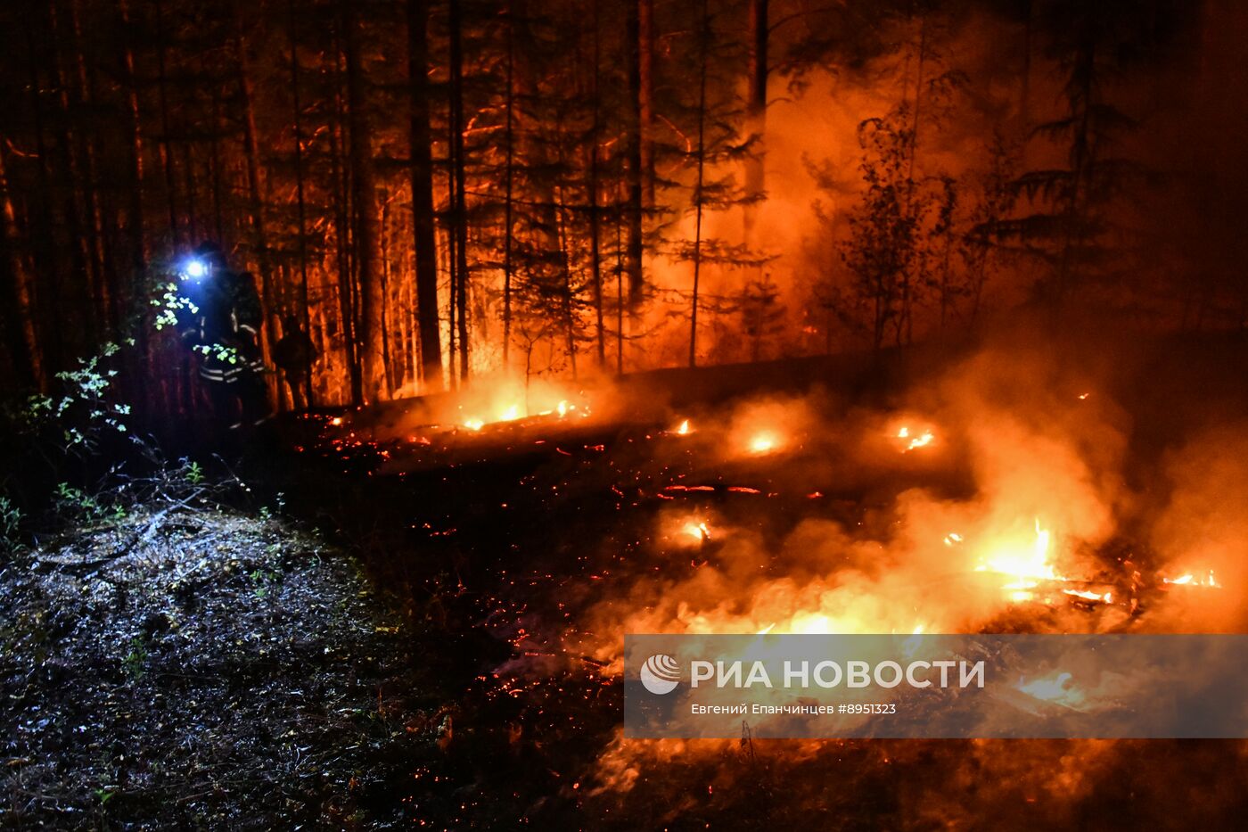 Природные пожары в Забайкальском крае