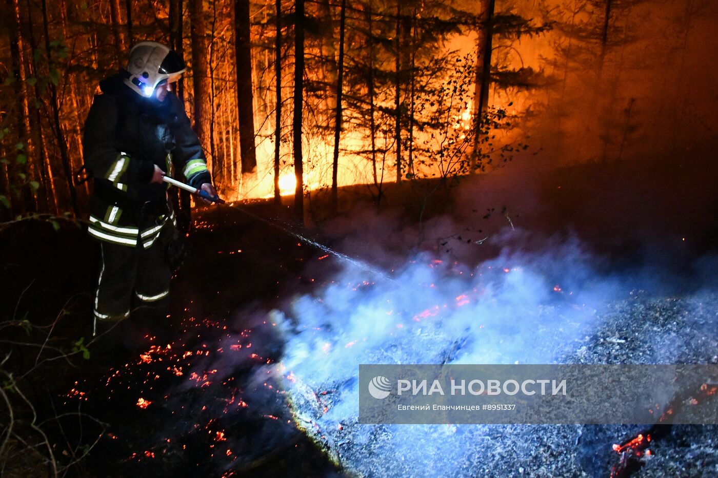 Природные пожары в Забайкальском крае