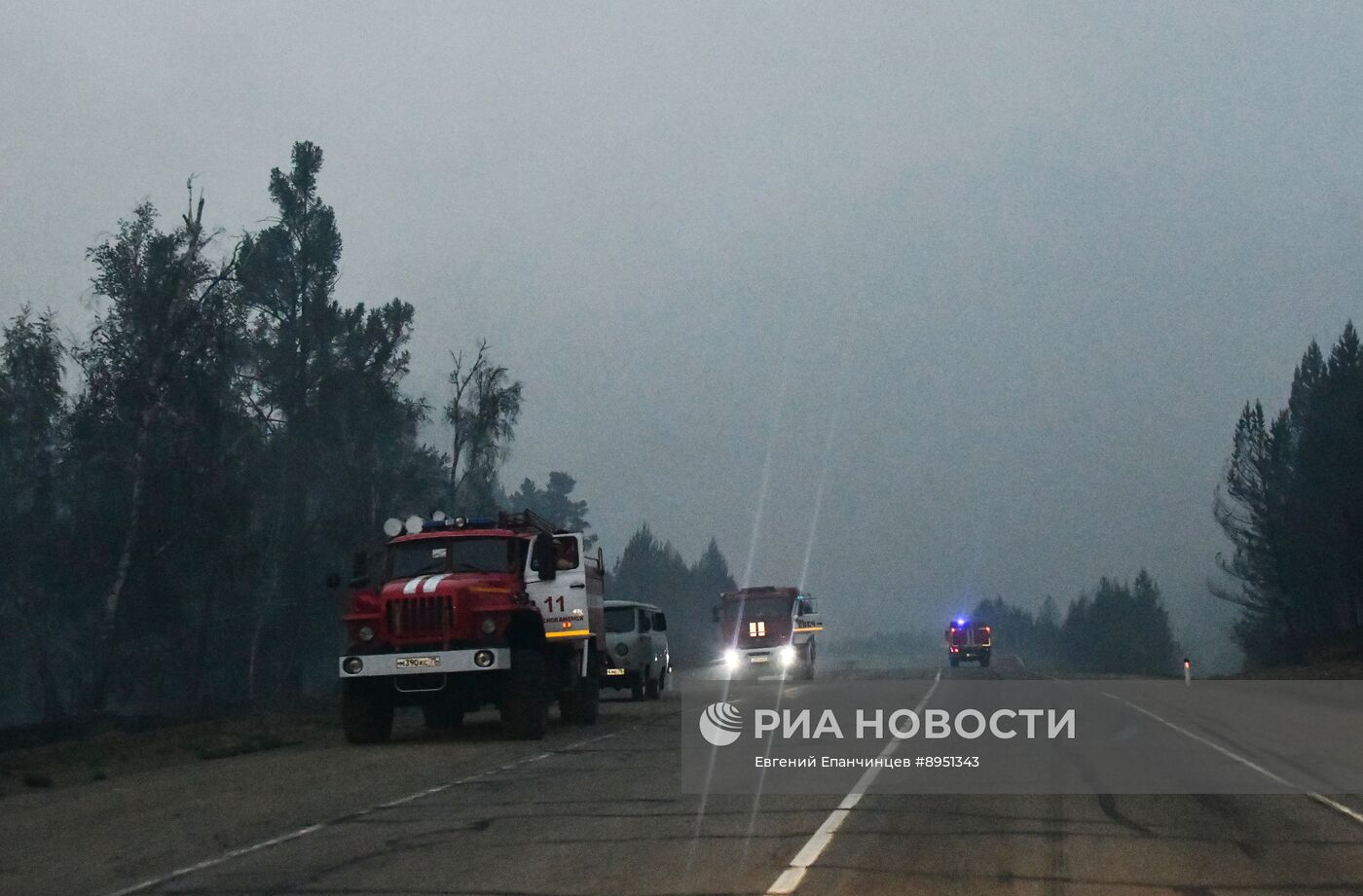 Природные пожары в Забайкальском крае