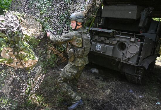 Группа воздушного прикрытия группировки войск "Центр" на Красноармейском направлении СВО