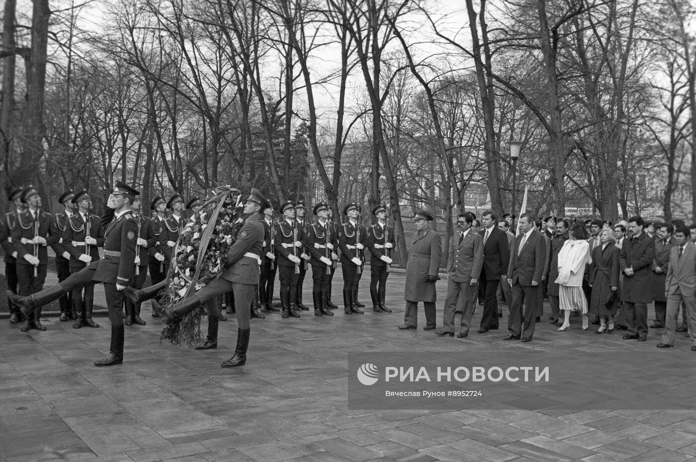 Визит Даниэля Ортеги в СССР