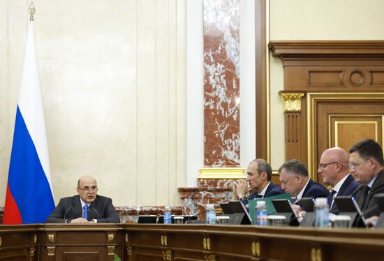 Премьер-министр Михаил Мишустин провел заседание правительства РФ