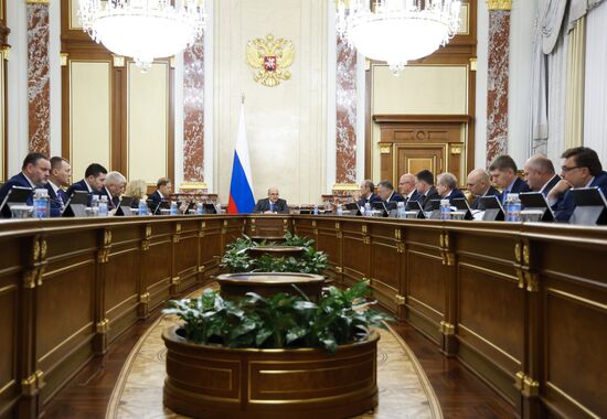 Премьер-министр Михаил Мишустин провел заседание правительства РФ