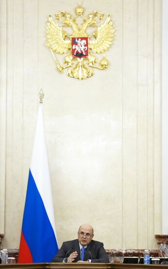 Премьер-министр Михаил Мишустин провел заседание правительства РФ
