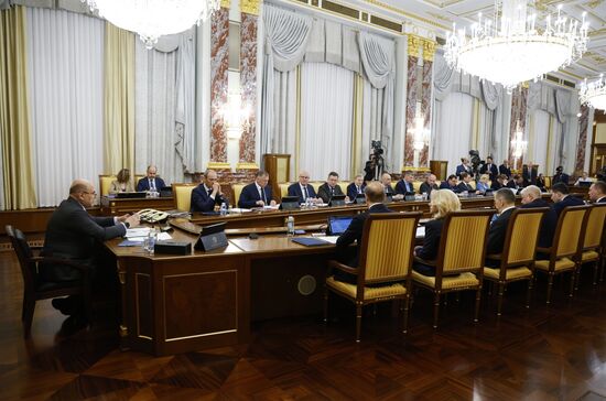 Премьер-министр Михаил Мишустин провел заседание правительства РФ