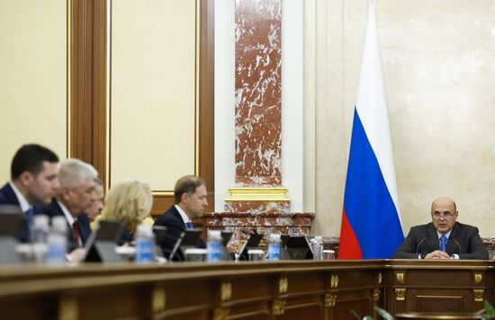 Премьер-министр Михаил Мишустин провел заседание правительства РФ