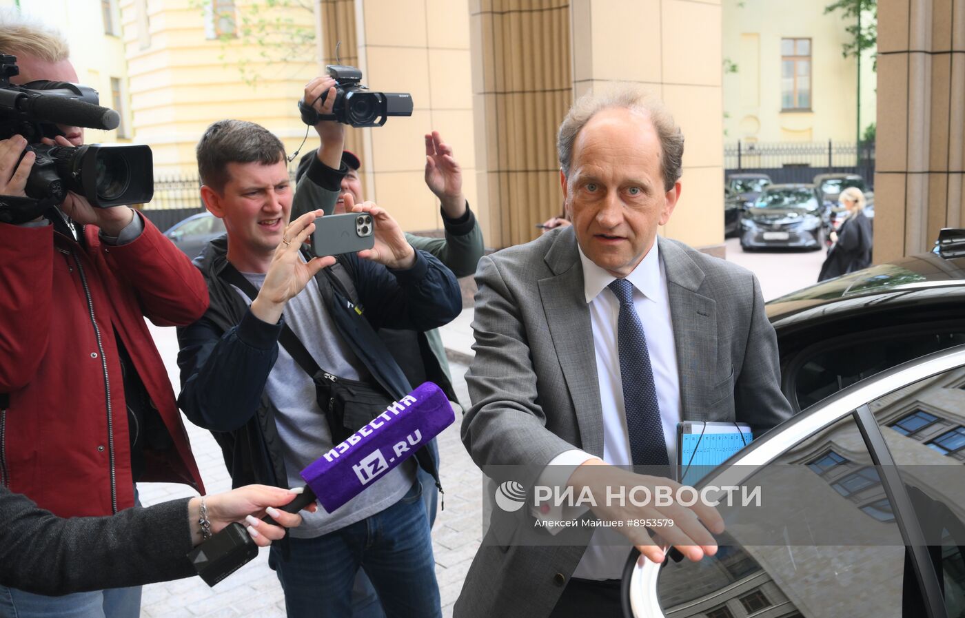 Посол ФРГ вызван в МИД РФ