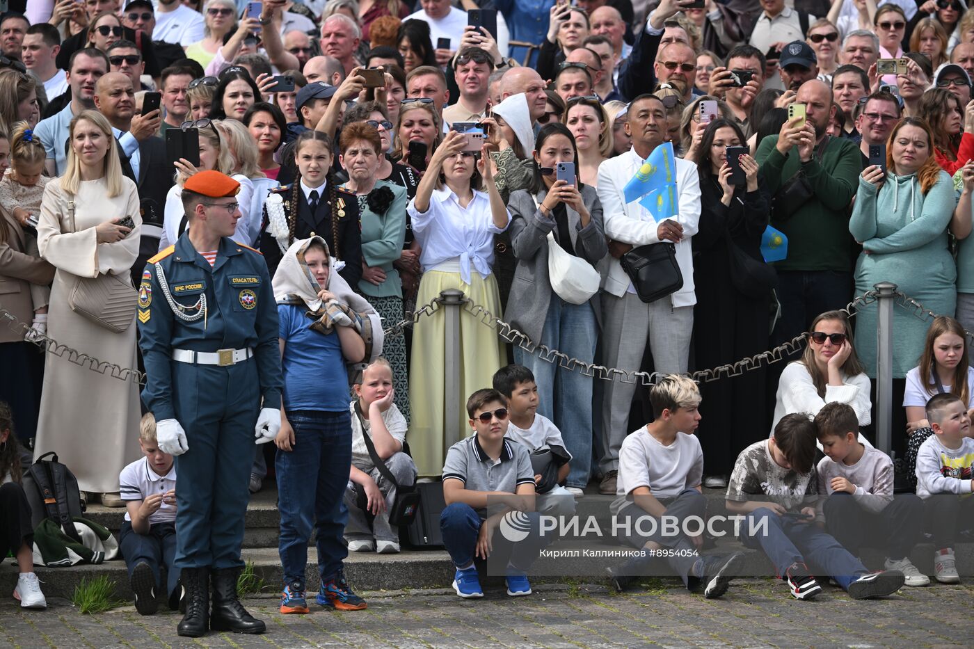 Выпуск курсантов, студентов, слушателей и кадетов вузов МЧС России