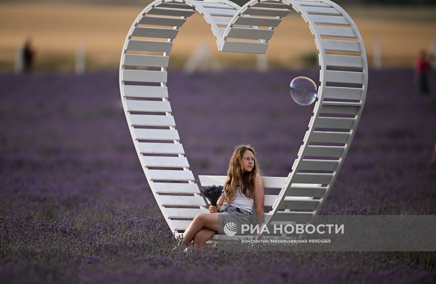 Лавандовые поля в Крыму