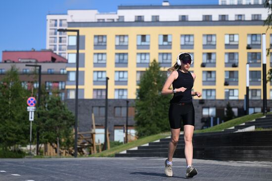 Лето в Новосибирске