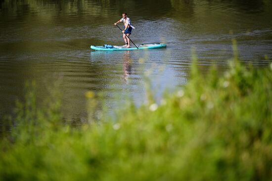 Лето в Новосибирске