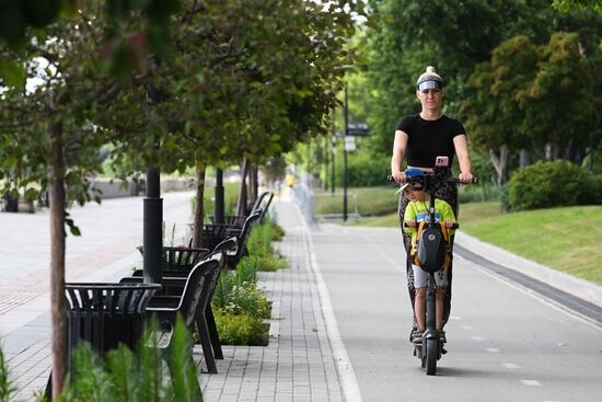Лето в Новосибирске